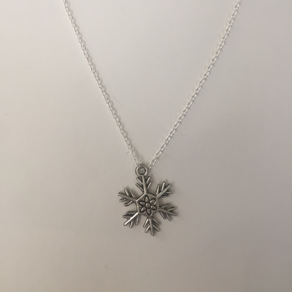 3 for $20 Snowflake Pendant Necklace - Picture 6 of 7